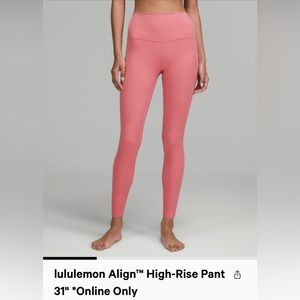 Lululemon align leggings